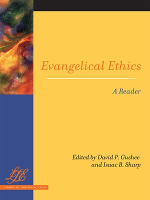 cover image of Evangelical Ethics